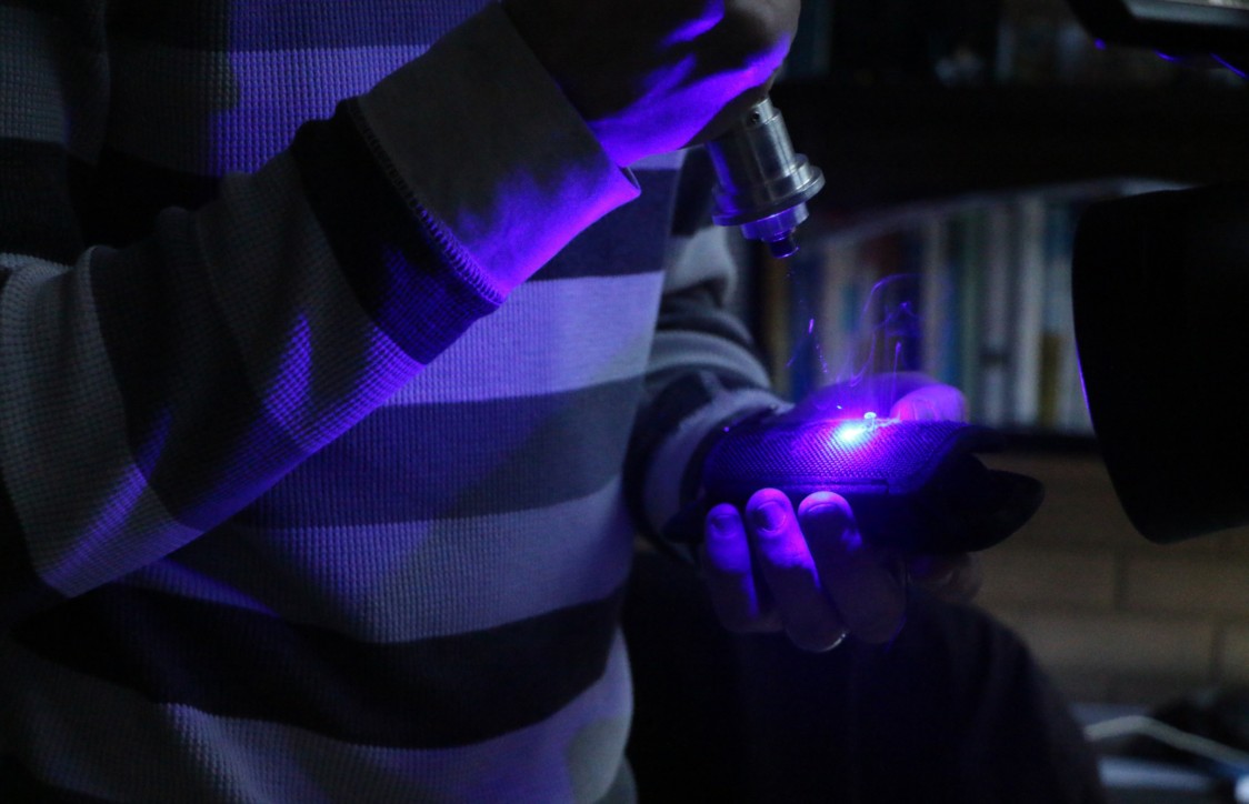 A homemade lightsaber produces the same amount of heat as 2,000 laser pointers directed at the same spot. This gives it the power to heat and burn through solid objects. 