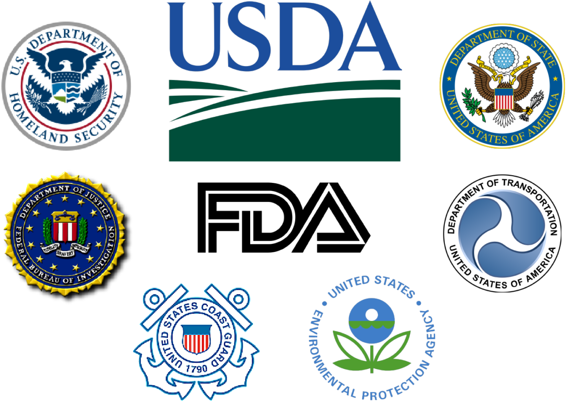 US government department agency logos