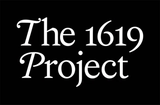 1619 Project header from New York Times Magazine